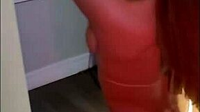 nerdy milf slut's tight pussy takes big cock from step sis