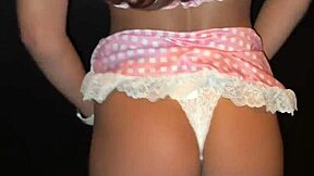 Skinny Halloween swinger wife takes monster black cock creampie while cuckold husband watches?