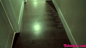 v-day turns chaotic as skinny teen stepsis tempts stepbro into taboo fun