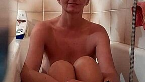 sandra goldener rims his ass then takes facial cumshot