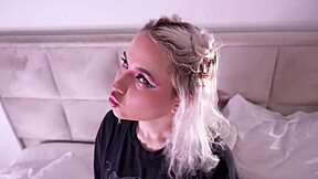 step-sister got dumped during ovulation so step-brother fucked her tight pussy