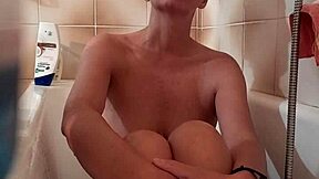 sandra goldener rims his ass then takes facial cumshot