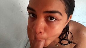 two hot stepbros get steamy in shower leading to wild sex together