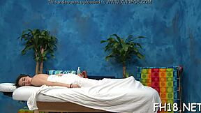 Hungarian princess fucked rough by massage therapist