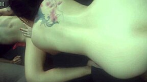 Stepsis Caught Riding! Joins Moaning Cum-Filled FFM!