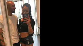 Young Ebony Thot Sucks Big Black Cock Hardcore Homemade