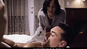 hightaboo hot wife catches hubby banging cute babysitter chloe temple!