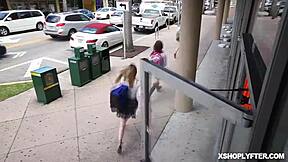 LP OFFICER RAILS NIKKI And HONEYS WET PUSSIES At SHOP Hard