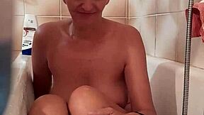 sandra goldener rims his ass then takes facial cumshot