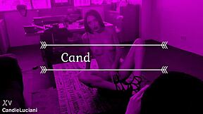 Skinny gamer slut rides anal toys to squirting orgasm