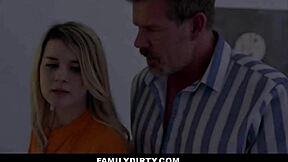 tiny blonde stepdaughter shocks with bed sex surprise from big stepdad dez hansen jason sarcinelli 😲🍆