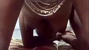 rough quickie doggystyle on slutty stepsis ends with cum dripping off her ass 😈🍑