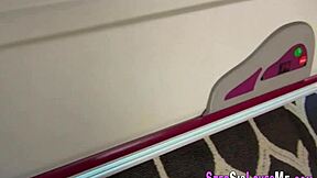 my stepsis rubs monster cock