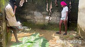 ever tried kinky outdoor sex with a skinny african teen?