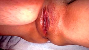 my amateur wife's shaved pink pussy 239 days post virginity