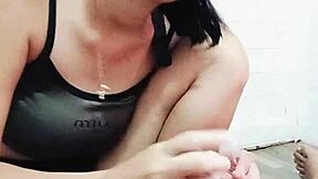 SCHOOLGIRL PINAY DEEPTHROATS TO FACIAL CUMSHOT!