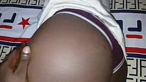 Stepsister crashes in my room for the night