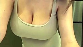 my stepmom's milky tits suck dick while showing swollen pussy close