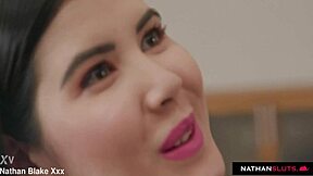 naughty teen thief lady dee caught bent over ass fucked bareback by stepdad