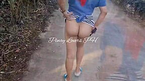 Pinay teen fucks publicly by road—scandalous thrill!