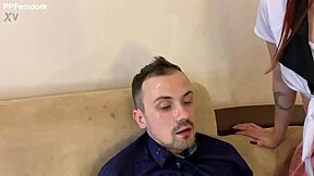 reckless perverts SPIT all over teacher's humiliated face - double femdom