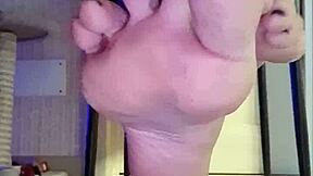 yo dirty british teen slut fingers pussy in shower leggings feet tease