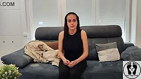 Isn't 18yo Amateur Model Leyla Kixx's Interview Casting Absolutely Steamy!