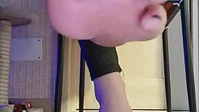 yo dirty british teen slut fingers pussy in shower leggings feet tease