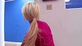 Amateur Blonde Brooklyn Dayne Takes Massive Facial Cumshot