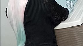 My virgin stepdaughter's huge tits feel amazing to fuck over 18!