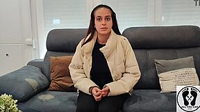 Isn't 18yo Amateur Model Leyla Kixx's Interview Casting Absolutely Steamy!