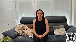 Isn't 18yo Amateur Model Leyla Kixx's Interview Casting Absolutely Steamy!