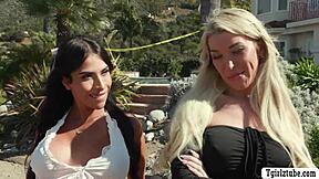 i hired construction hunk fer me n horny shemale bareback pounding