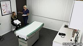 perverted doc jay crew fucks shaved patient kyler quinn hospital!