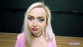 wanna see kelsey starlette ride dildo then take real cock deep?