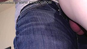 stranger boy's cum filling my pussy so deep right next to our wild party