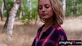 Hey July Miller, why do you love stripping nude in the forest so much??