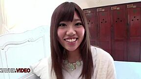 Chisa hoshino gettin fucked n fingering her shaved teen pussy so hard ugh!!