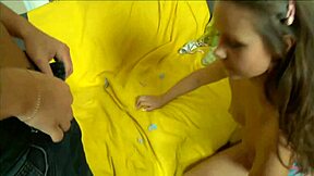 whoa, this beautiful russian teen amateur isn't against taking a hardcore anal fuck after steamy massage blowjob!