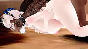 kaori's big black cock anal dose hits hard 😈🍑🔥