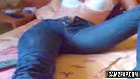 a cute blonde teen 18+ stars in this raw amateur homemade fuck fest