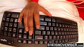 Ebony babe, your big ass ready for best friend's bbc after game fails?