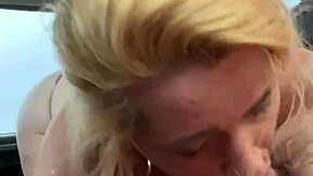 damn topless street hooker swallows cum after car deepthroat 😩💦