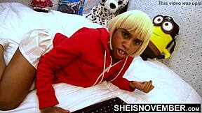 Ebony babe, your big ass ready for best friend's bbc after game fails?