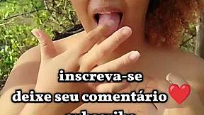 Risky beach blowjob ends with my hot load splashing her pretty face!