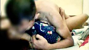 young myanmar couple bangs hard doggystyle in real homemade bedroom creampie