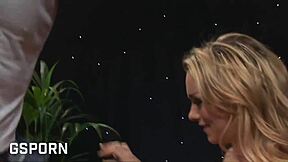 Magical Threesome Pounds Big Tits Blonde With Anal And Double Penetration!