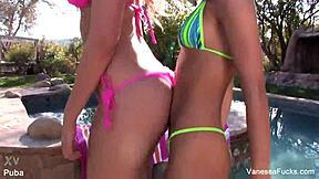 Vanessa Cage Teases Pussy And Tits Backstage!