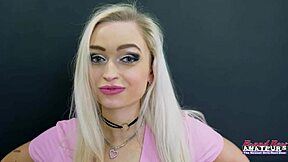 wanna see kelsey starlette ride dildo then take real cock deep?