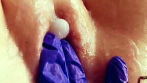 asmr slut gropes her dripping wet pussy to intense orgasm in close up